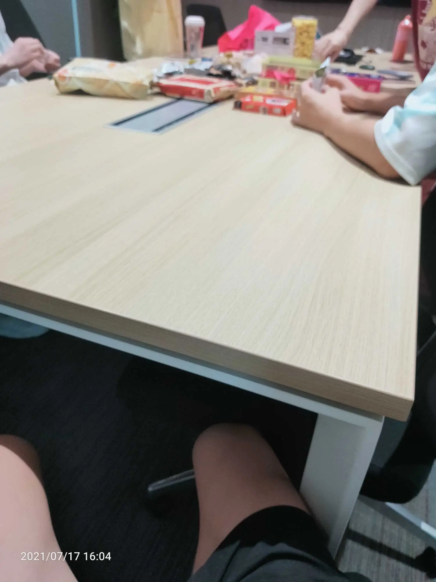 2021-07-17(牙齿好了起来，下午团建吃饭)