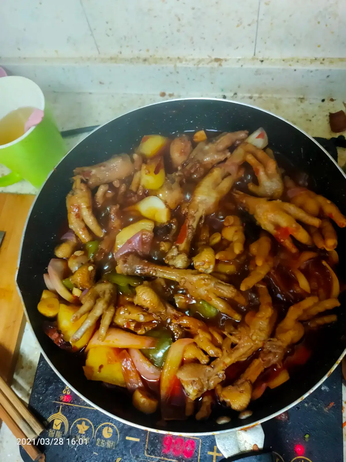 2021-03-28(今天做了鸡爪煲)